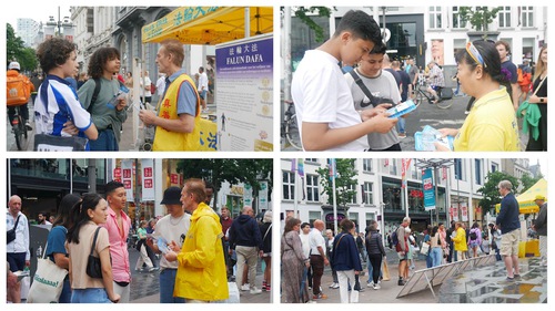 Image for article Антверпен (Бельгія). «Сподіваюся, що жителі Китаю знову вільно практикуватимуть Фалунь Дафа»