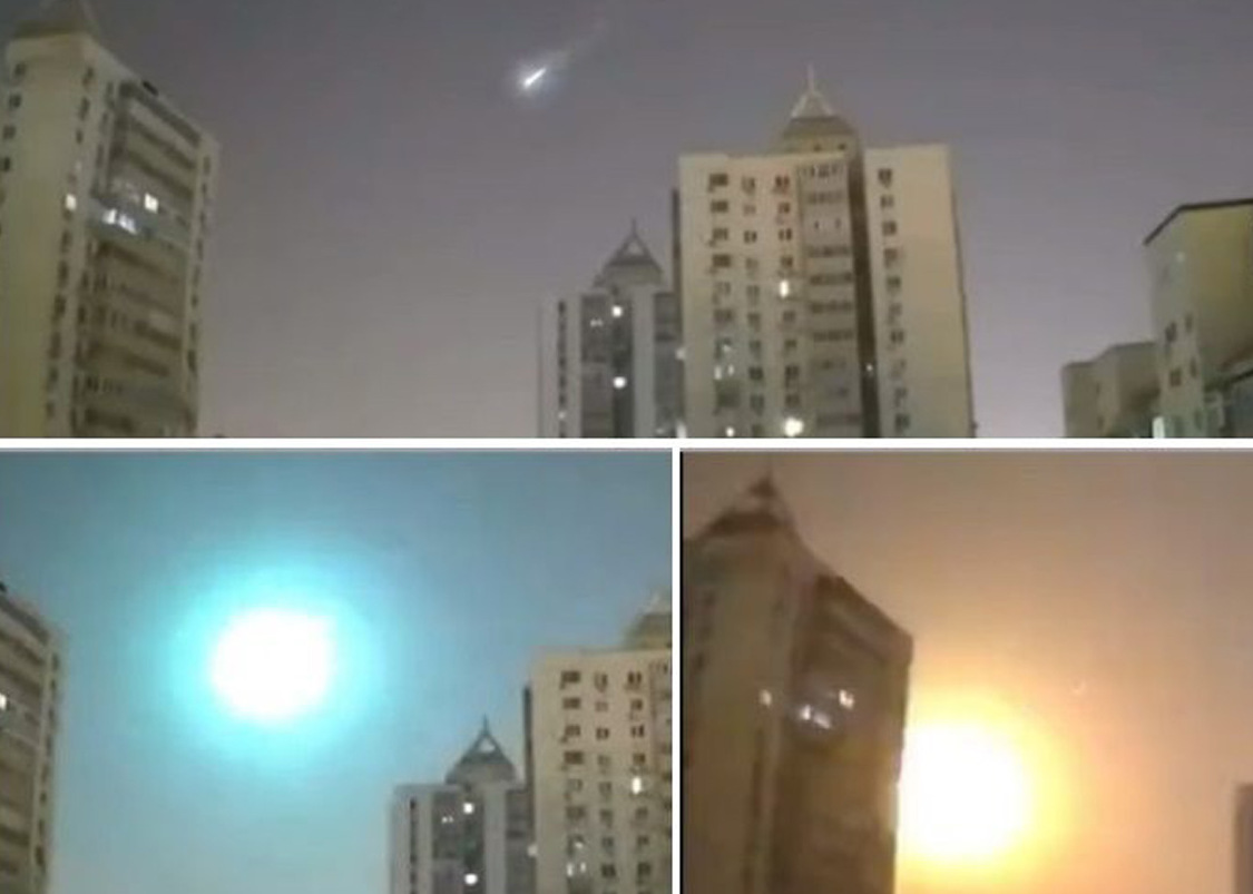 Image for article Яскравий метеор у нічному небі Пекіна сигналізує про неминучу загибель КПК