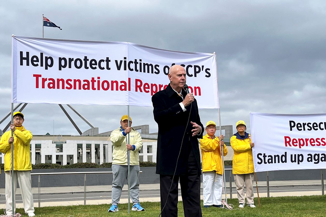 Image for article Австралія. Мітинг у столиці розкрив злочини КПК, пов'язані з насильницьким вирізанням органів