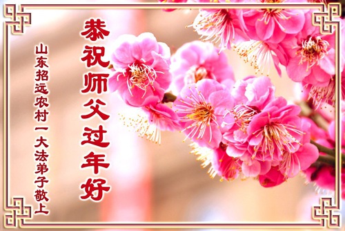 Image for article ​Вдосконалення за Дафа дарує нове життя. Практикувальники Фалунь Дафа вітають засновника практики з Новим роком