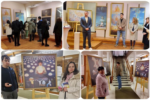 Image for article Виставка «Мистецтво Чжень-Шань-Жень» у Болгарії подарувала відвідувачам «світ чистоти й світла»