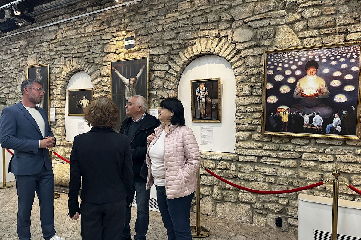 Image for article Болгарія. Виставка «Мистецтво Чжень-Шань-Чжень» у місті Балчик вразила відвідувачів