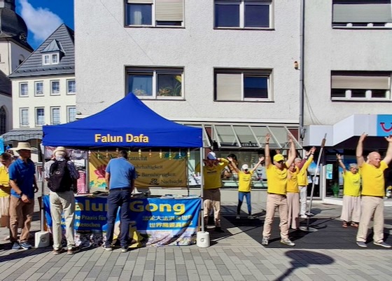 Image for article Німеччина. Учасники заходу в Мешеде високо оцінили принципи Фалунь Дафа